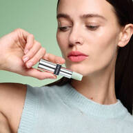 Model wearing Prada Balm U000 Universal