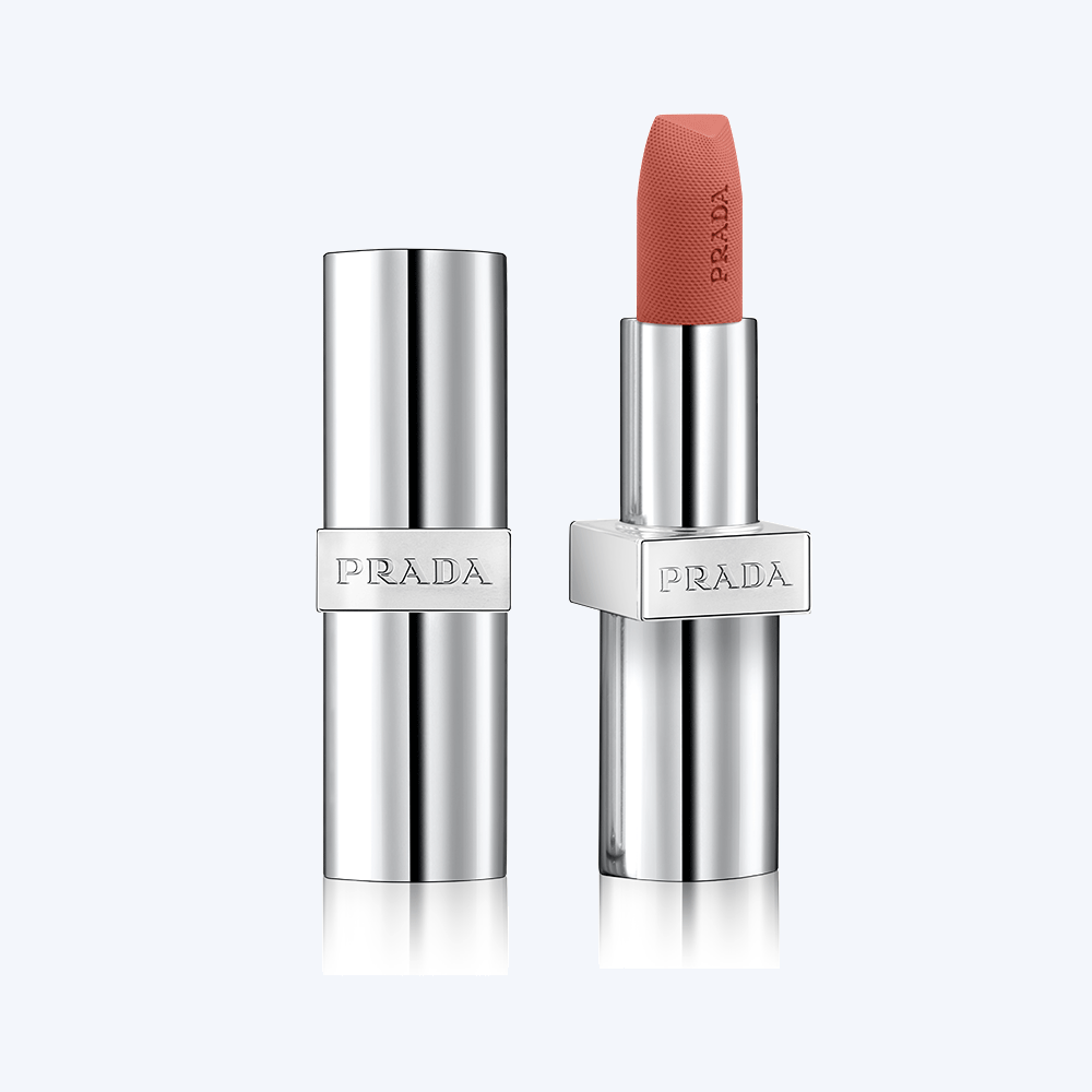 PRADA BEAUTYリップバーム ブラッシングケア 2本セット プラダ モノクローム スムース ナイロン｜リップスティック